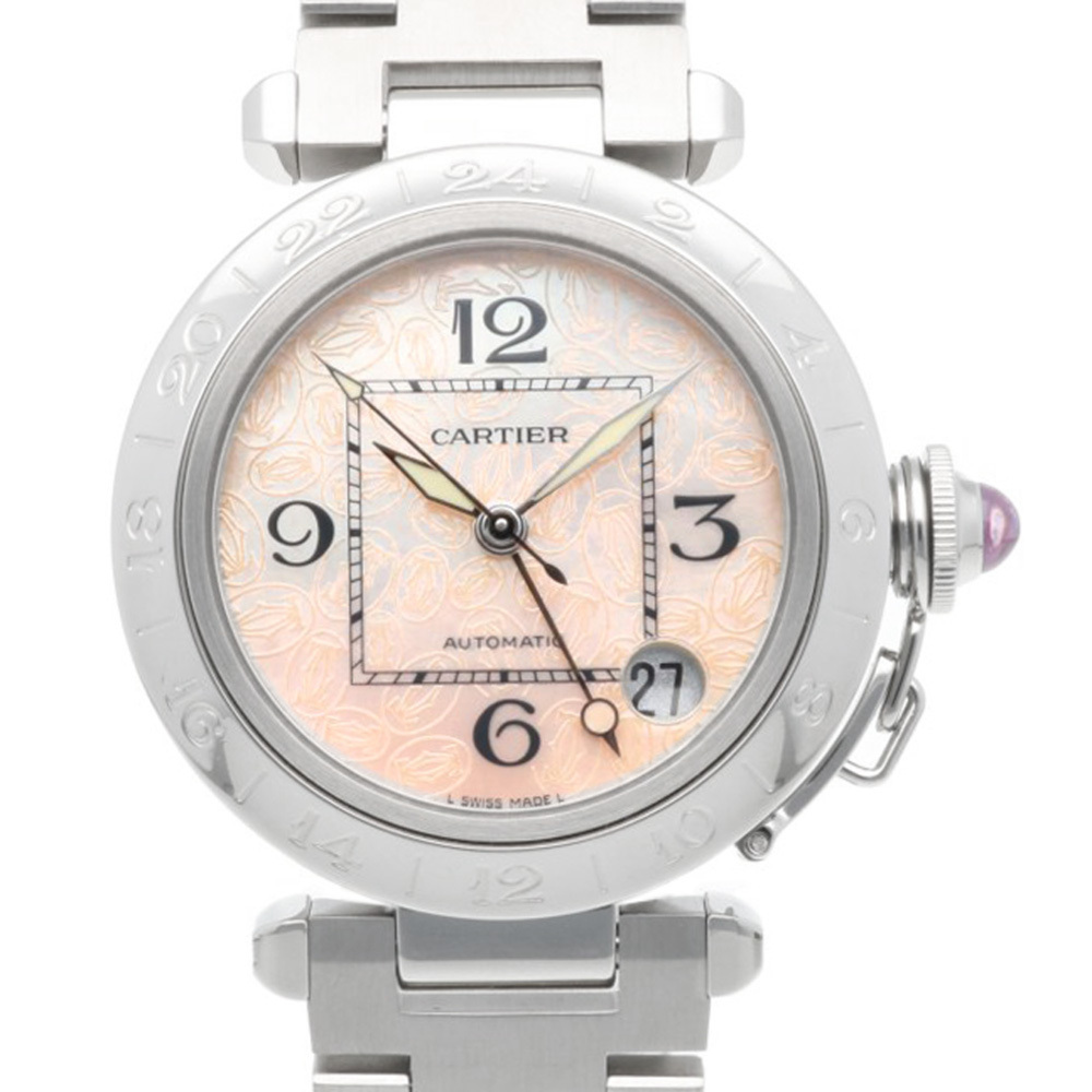 Cartier Pasha C Chronograph Watch, Stainless Steel, Model 2377, Automatic Win...